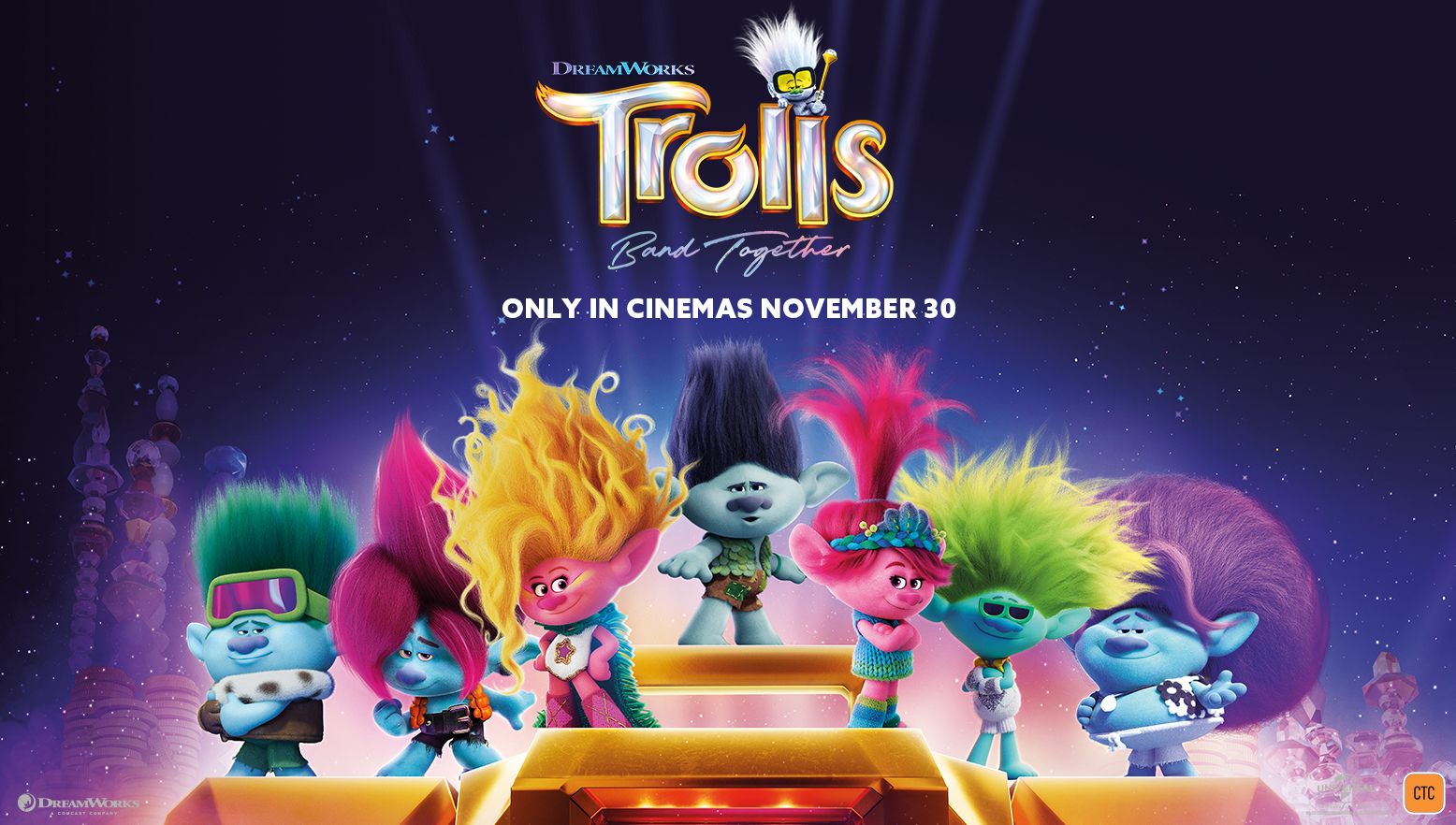 Win a prize pack and double pass to see Trolls Band Together - One NZ ...