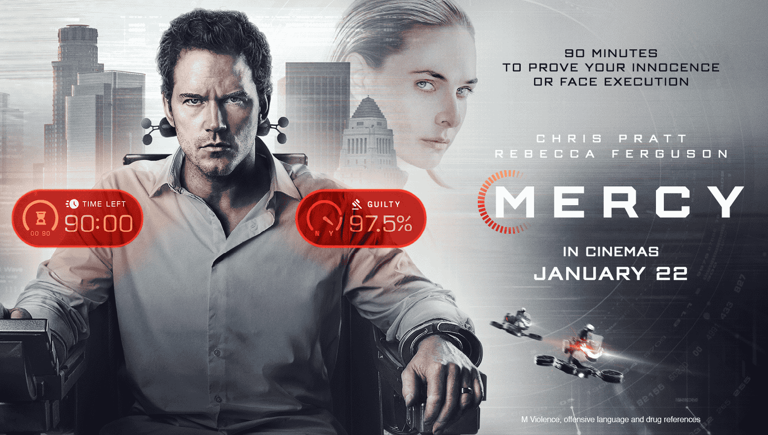 Win a double pass to see Mercy - One NZ Rewards