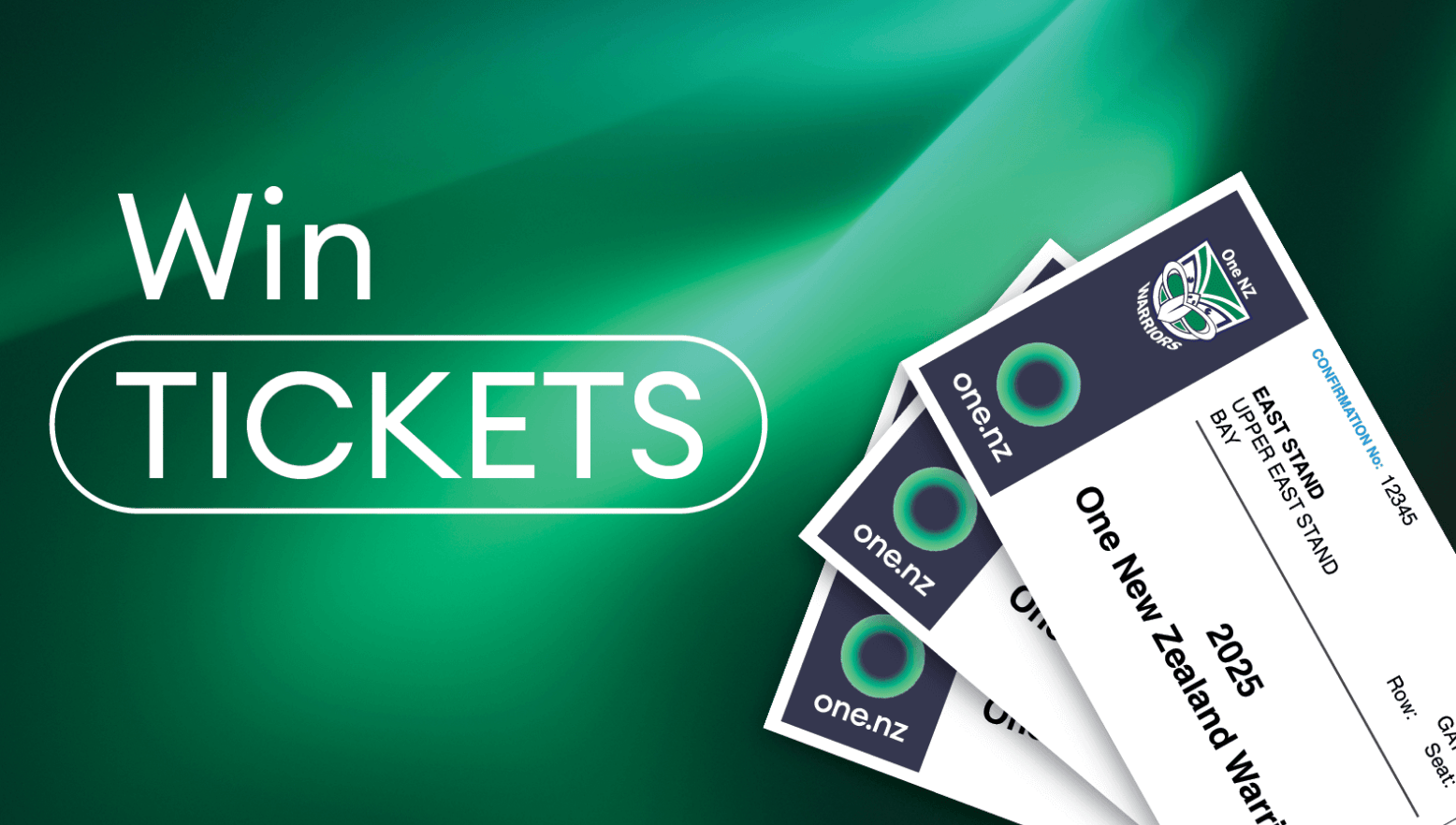 Win tickets for you and 3 mates to see the One New Zealand Warriors vs ...